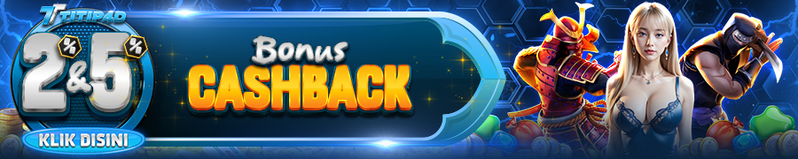 BONUS CASHBACK SLOT DAN SPORT TITIP4D